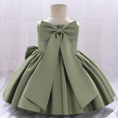 Vestido Infantil de Fiesta con Gran Lazo - Image 19