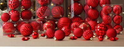 Bola de Navidad Roja Electrochapada - Adorno Colgante para Árbol - Image 29