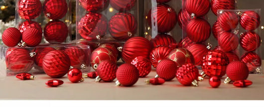 Bola de Navidad Roja Electrochapada - Adorno Colgante para Árbol - Image 29