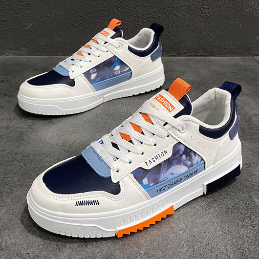 Tenis Blancos Casuales para Hombre - Zapatillas Versátiles de Moda - Image 6