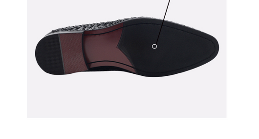 Zapatos de Cuero Tejido para Hombre - Calzado Empresarial Premium - Image 5