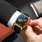 Reloj Mecánico Automático Cuadrado Hueco para Hombre