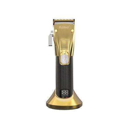 Cortadora Profesional de Cabello con Carga Base, Voltaje Universal y Pantalla LED - Image 3