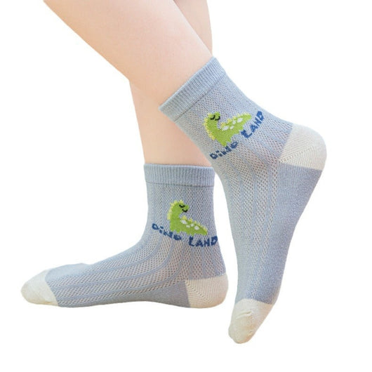 Calcetines Tubo Infantiles Transpirables Primavera Verano - Image 5