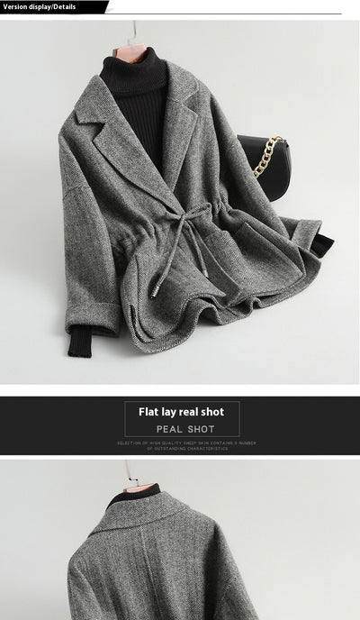 Abrigo de Lana Reversible Doble Cara - Image 10