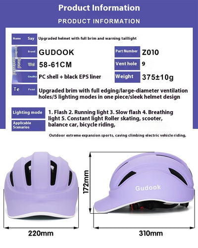 Casco de Ciclismo con Visera Deportiva - Image 8