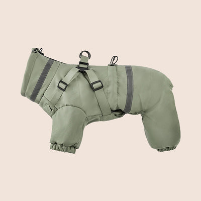 Abrigo Acolchado Térmico Integral para Invierno - Protección Total en Cuatro Puntos - Image 2
