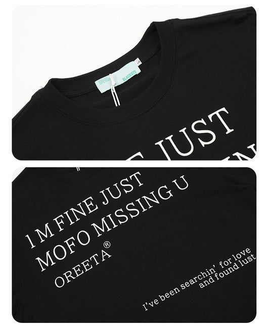 Camiseta de Algodón para Hombre con Estampado Offset - Image 5