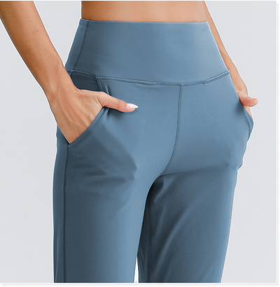 Pantalones de Yoga Talle Alto Holgados con Cintura Elástica - Image 15