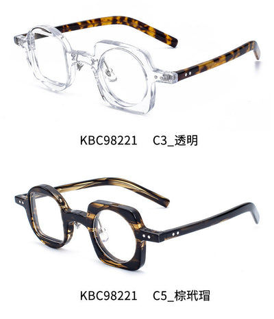 Gafas Vintage Estampado Leopardo en Acetato - Image 9