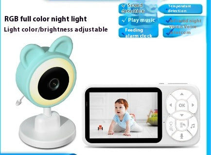 Monitor para Bebé con Visión Nocturna Full Color, Modo VOX y Alarma Inteligente - Image 7