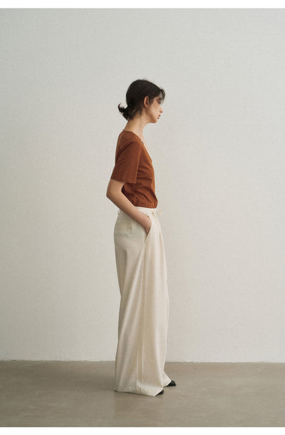 Pantalones Anchos Cómodos sin Cintura Ajustable Antiojeras - Image 10