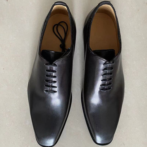 Zapatos Oxford de Cuero para Hombre con Kit de Limpieza y Coloración