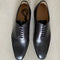 Zapatos Oxford de Cuero para Hombre con Kit de Limpieza y Coloración