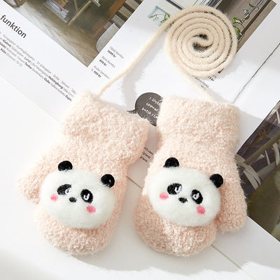 Guantes Cálidos para Bebé con Diseño Cartoon - Manoplas de Invierno - Image 5