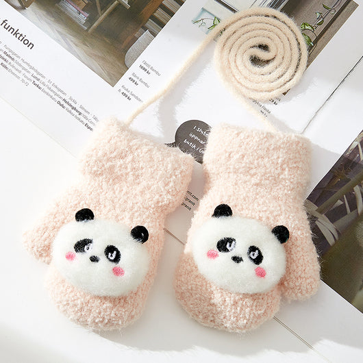 Guantes Cálidos para Bebé con Diseño Cartoon - Manoplas de Invierno - Image 5