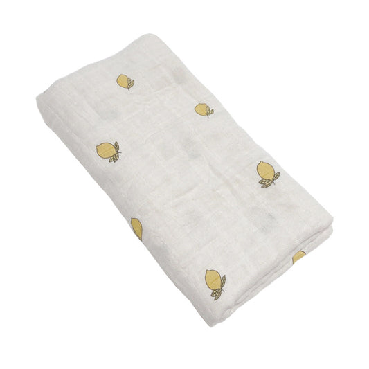 Manta Envolvente de Gasa de Algodón Orgánico 120x120cm - Toalla Multiusos
