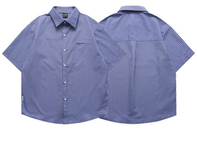 Camisa de Trabajo Manga Media Suelta y Cómoda - Image 8