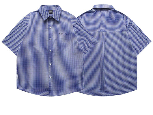 Camisa de Trabajo Manga Media Suelta y Cómoda - Image 8