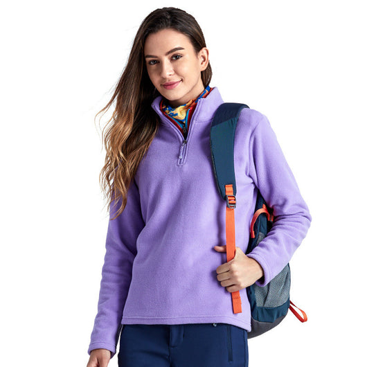 Forro Polar Tipo Pullover para Exteriores - Abrigo Mujer - Image 7