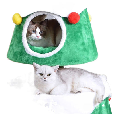 Árbol Navideño para Gatos con Nido Integrado y Zonas de Escalada - Image 5