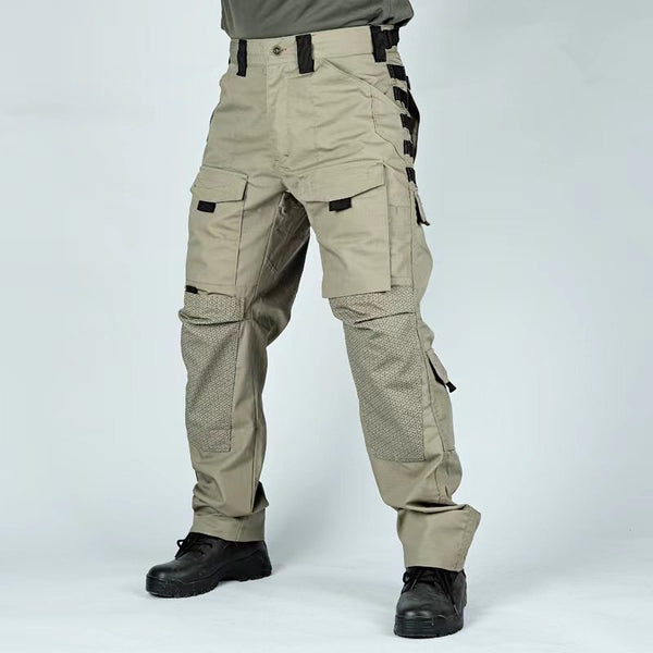 Pantalones Tácticos Camuflaje con Bolsillos Funcionales Reforzados