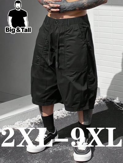 Pantalones Capri de Trabajo Casual Trendy para Hombre Talla Grande - Image 10