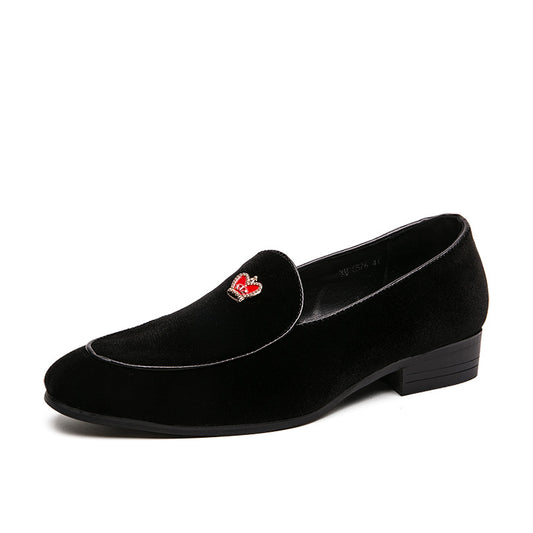 Zapatos Casuales Coreanos Estilo Retro con Punta Afilada para Hombre - Image 2