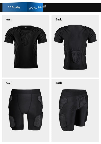 Traje de Protección Anticolisión para Ciclismo y Baloncesto Infantil - Image 31