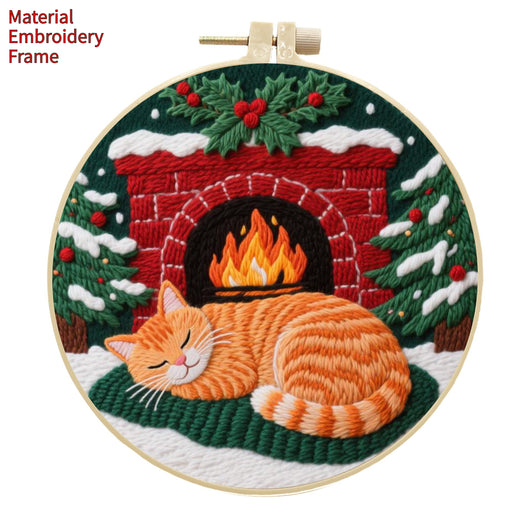 Kit de Bordado Manual para Gatos - Materiales DIY Completos - Image 10