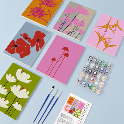 Kit de Pintura al Óleo Digital DIY - Paisajes y Flores - Image 5