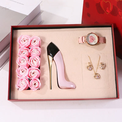 Reloj Perfumado con Aretes de Moda - Image 17