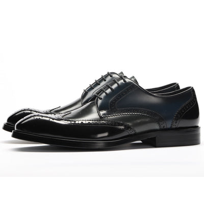 Zapatos Formales de Cuero con Punta Afilada para Hombre - Image 5