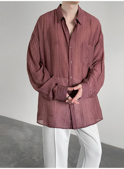 Camisa de Rayas Diseño Exclusivo para Hombre - Image 11