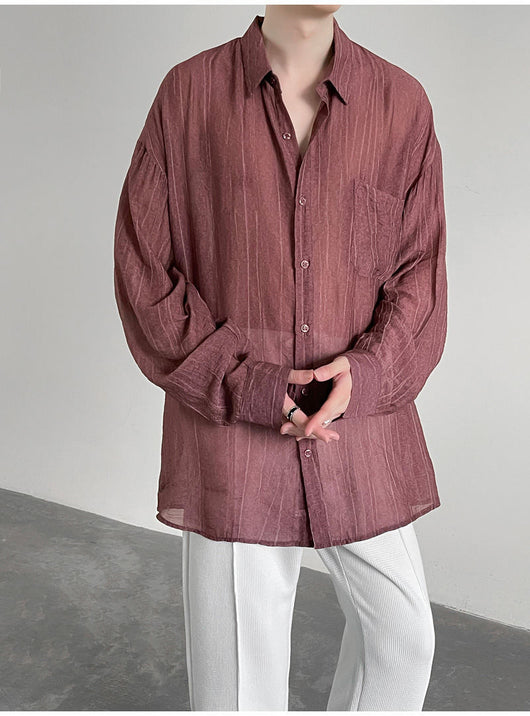 Camisa de Rayas Diseño Exclusivo para Hombre - Image 11