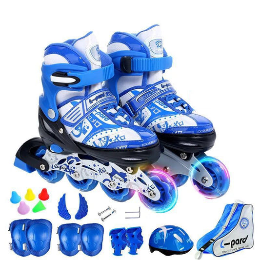 Patines Ajustables Infantiles - Set Completo para Principiantes Niños y Niñas - Image 2