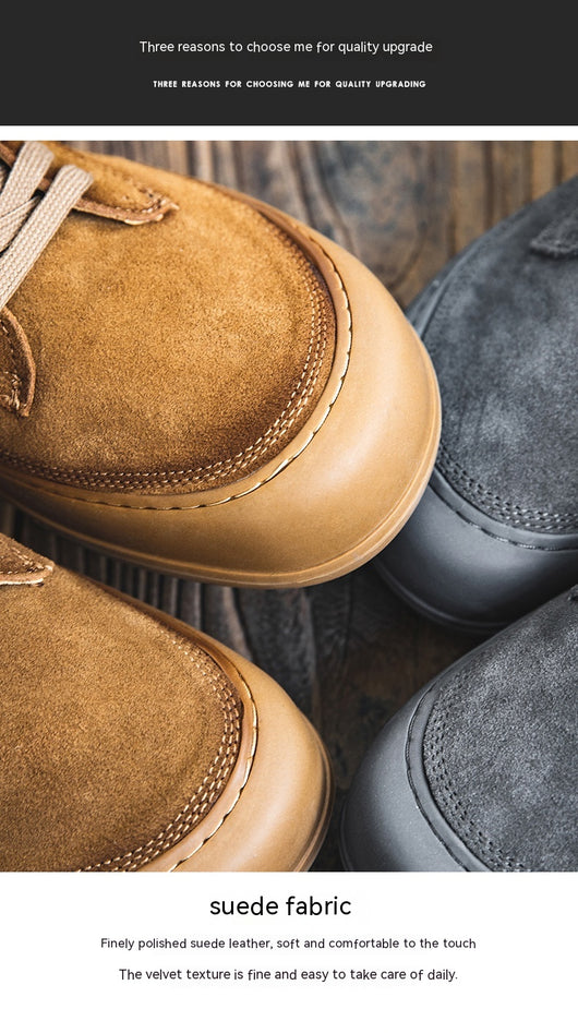 Botas Casuales Martin para Hombre de Cuero Genuino con Suela Gruesa - Image 14