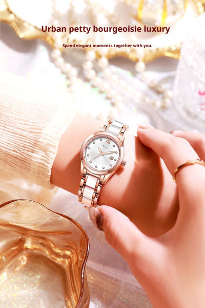 Reloj Elegante para Mujer Cerámica Resistente al Agua Diseño Minimalista - Image 19