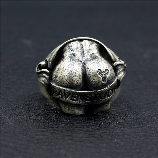 Anillo Punk de Plata 925 Thai Diseño Exclusivo