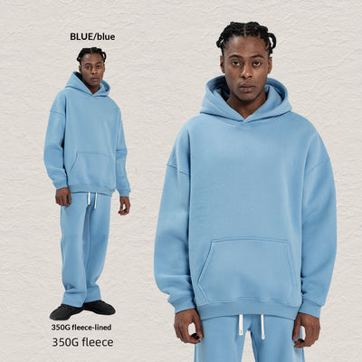 Sudadera con Capucha Forrada en Fleece - Corte Holgado y Cómodo - Image 6