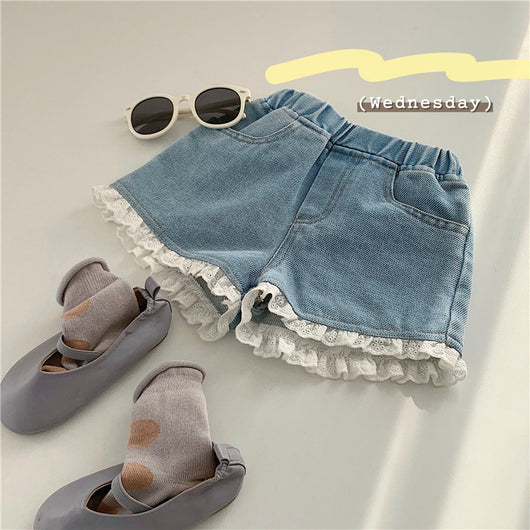 Shorts de Mezclilla para Niñas - Versátiles y Perfectos para Actividades al Aire Libre - Image 17