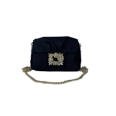 Bolso Bandolera Retro Arrugado con Cadena - Image 5