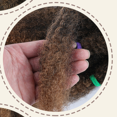 Peluca de Trenzas Crochet Voluminosas Estilo Dirty - Image 11
