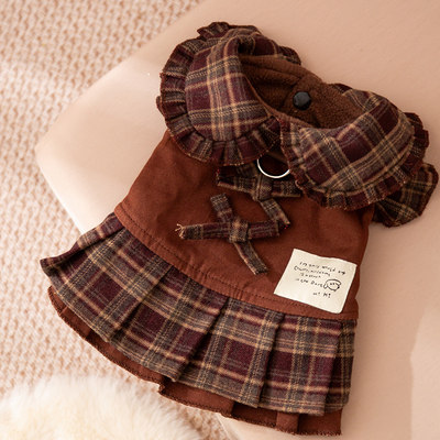 Vestidos Abrigadores para Perros Otoño-Invierno con Patrón Cuadros - Ropa Premium para Mascotas Pequeñas y Medianas - Image 21