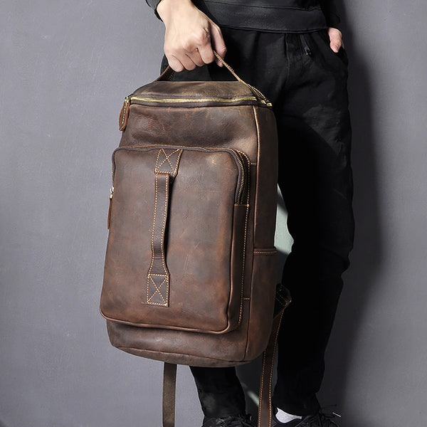 Mochila Retro Personalizada de Gran Capacidad para Hombre - Image 5