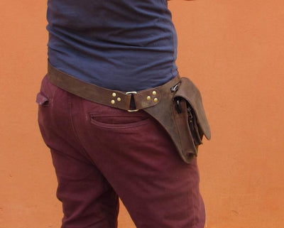 Bolsa de Cintura Punk Medieval Retro - Estilo Europeo y Americano para Hombre - Image 8