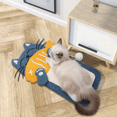 Rascador de Sisal para Gatos con Pelota Colgante y Cama Integrada - Image 12