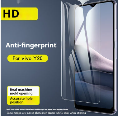 Protector de Pantalla Y20 Templado Anti-explosión y Anti-huella - Image 3