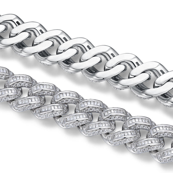 Pulsera de Plata S925 con Moissanita Premium - Joyería de Lujo Minimalista