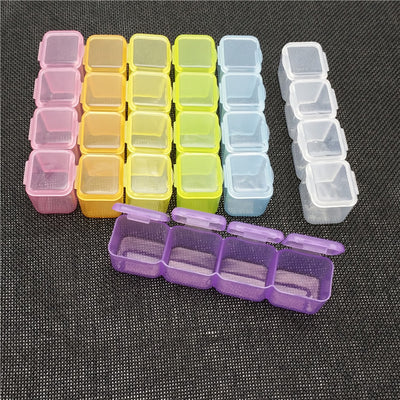 Organizador de Almacenamiento con 28 Compartimentos para Abalorios, Strass y Accesorios de Manicura - Image 11